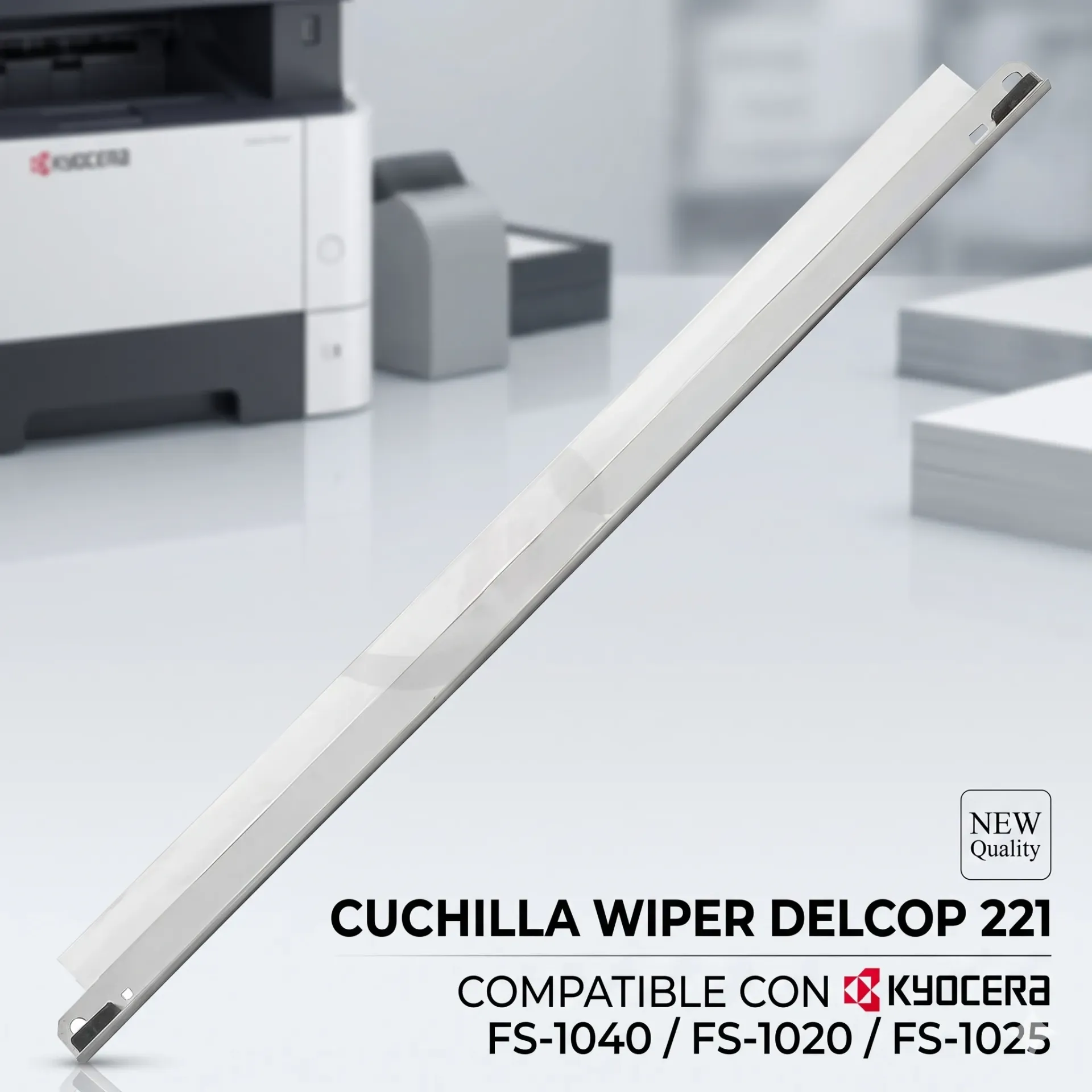 Cuchilla Wiper Delcop 221  Kyocera Fs1040 Fs1020 Fs1025